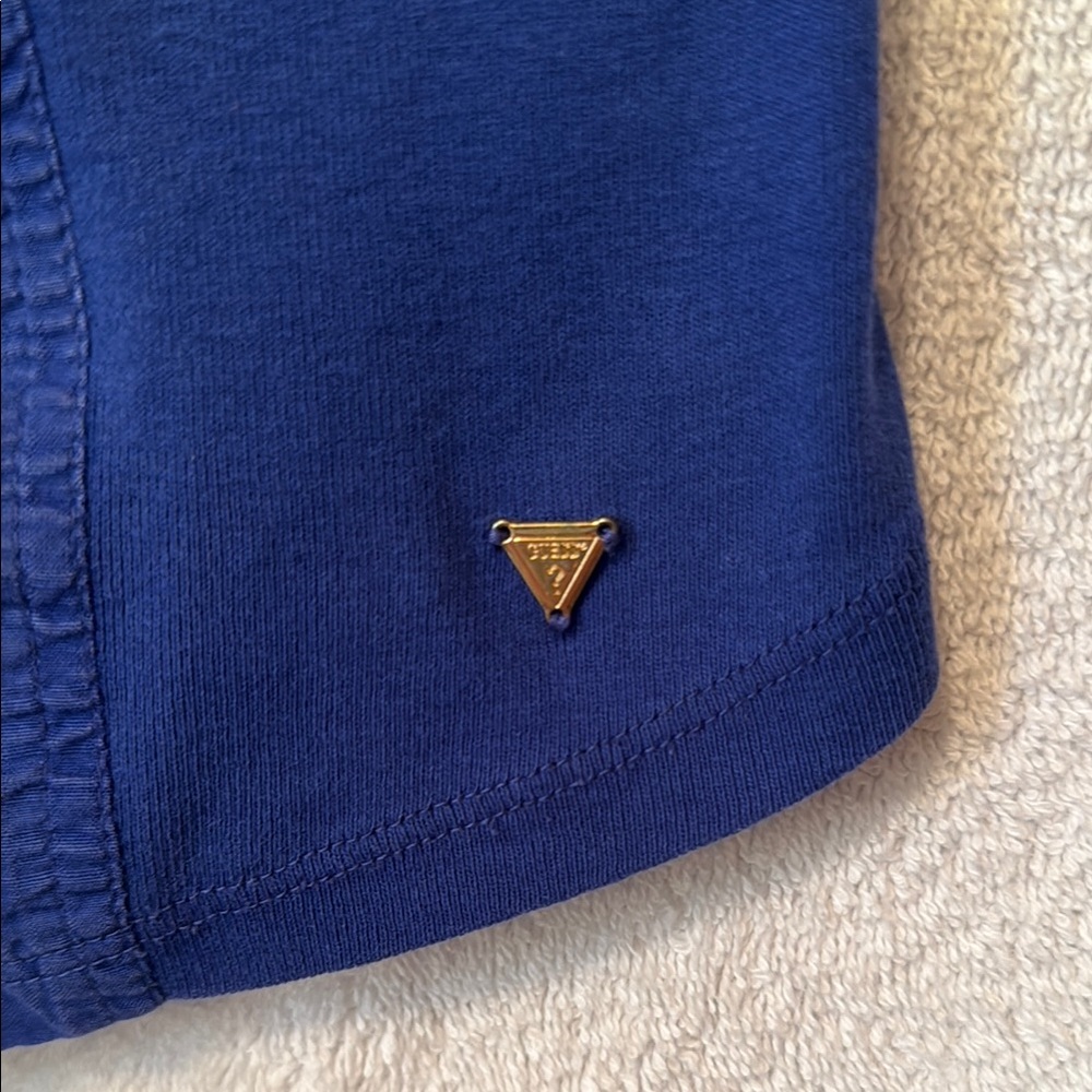 Blue Button-Up Women's Top - Picture 3 of 12